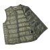 画像7: NANGA（ナンガ）INNER DOWN VEST（インナーダウンベスト）/Khaki（カーキ）