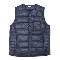 NANGA（ナンガ）INNER DOWN VEST（インナーダウンベスト）/Navy（ネイビー）