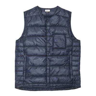 画像1: NANGA（ナンガ）INNER DOWN VEST（インナーダウンベスト）/Navy（ネイビー）