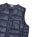 画像4: NANGA（ナンガ）INNER DOWN VEST（インナーダウンベスト）/Navy（ネイビー）