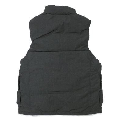 画像2: NANGA（ナンガ）HINOC DOWN VEST（ヒノックダウンベスト）/Charcoal（チャコール）