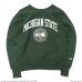 画像8: Champion（チャンピオン）”24AW” REVERSE WEAVE CREWNECK SWEATSHIRT（リバースウィーブクルーネックスウェットシャツ）-College Print- / YALE : OxFord（オックスフォードグレー）Navy（ネイビー）・ MICHIGAN STATE : OxFord（オックスフォードグレー）Moss Green（モスグリーン）