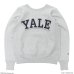 画像2: Champion（チャンピオン）”24AW” REVERSE WEAVE CREWNECK SWEATSHIRT（リバースウィーブクルーネックスウェットシャツ）-College Print- / YALE : OxFord（オックスフォードグレー）Navy（ネイビー）・ MICHIGAN STATE : OxFord（オックスフォードグレー）Moss Green（モスグリーン） (2)