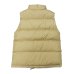 画像6: SIERRA DESIGNS（シエラデザイン）ZIP DOWN VEST（ジップダウンベスト）/V,Tan（ヴィンテージタン）・Orange（オレンジ）