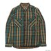 画像4: STUDIO D'ARTISAN（ステュディオ・ダ・ルチザン）Heavy Wight  Flannel Shirt （ヘビーウェイトフランネルシャツ）/Yellow（イエロー）・Green（グリーン）