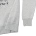 画像5: BARNS OUTFITTERS (バーンズアウトフィッターズ) "STANDARD" COZUN GUSSET PRINT CREW NECK SWEAT (はめ込み両Vガゼット）"OREGON STATE BEAVER LAKE"/ Grey（グレー）