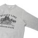 画像4: BARNS OUTFITTERS (バーンズアウトフィッターズ) "STANDARD" COZUN GUSSET PRINT CREW NECK SWEAT (はめ込み両Vガゼット）"OREGON STATE BEAVER LAKE"/ Grey（グレー）