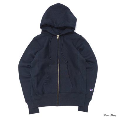 画像2: Champion（チャンピオン）”24AW” REVERSE WEAVE ZIP HOODED SWEATSHIRT（リバースウィーブ ジップフーデットスウェットシャツ） / Navy（ネイビー）Black（ブラック）OxFord（オックスフォードグレー）