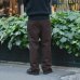 画像8: *A VONTADE（アボンタージ）1 Tuck Back Rise Trousers（1タックバックライズラウザーズ）"British Wool Line High Count Sarge"/ Dark Brown（ダークブラウン）【裾上げ無料】