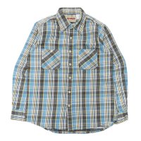 CAMCO（カムコ）Heavy Wight Flannel Shirt（ヘビーウエイト フランネルシャツ）/Blue（ブルー）