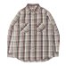 画像1: CAMCO（カムコ）Heavy Wight Flannel Shirt（ヘビーウエイト フランネルシャツ）/Grey（グレー） (1)