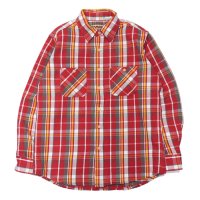 CAMCO（カムコ）Heavy Wight Flannel Shirt（ヘビーウエイト フランネルシャツ）/Red（レッド）