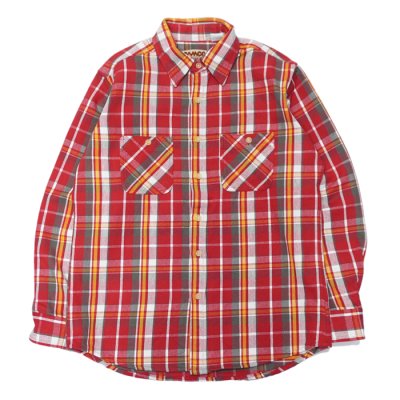 画像1: CAMCO（カムコ）Heavy Wight Flannel Shirt（ヘビーウエイト フランネルシャツ）/Red（レッド）