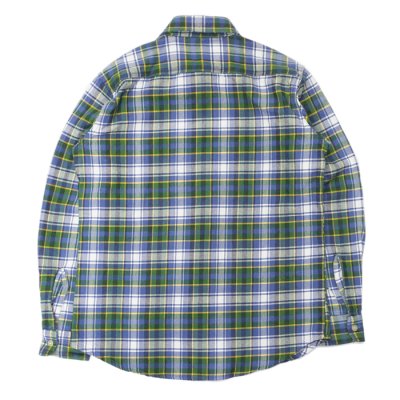 画像2: CAMCO（カムコ）Heavy Wight Flannel Shirt（ヘビーウエイト フランネルシャツ）/Green×Blue（グリーン×ブルー）