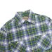 画像3: CAMCO（カムコ）Heavy Wight Flannel Shirt（ヘビーウエイト フランネルシャツ）/Green×Blue（グリーン×ブルー）