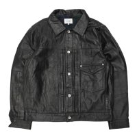 yoused （ユーズド）3Pocket 1st Leather Jacket （3ポケットファーストレザージャケット）/ Black（ブラック）