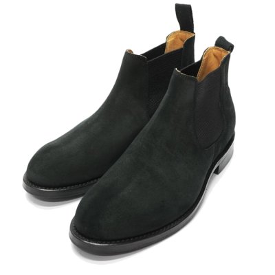 画像2: WHEEL ROBE（ウィールローブ）ELASTIC SIDE BOOTS（エラスティックサイドブーツ）/Black Suede（ブラックスエード）