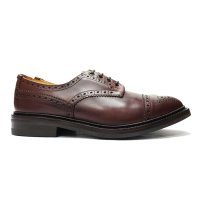 Tricker's（トリッカーズ）キャップトゥブローグシューズ（ダイナイトソール）/Burgundy Burnished（バーガンディバーニッシュド）