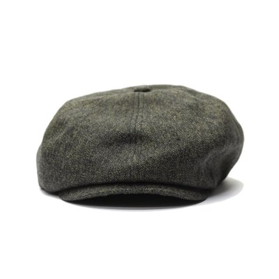 画像2: Nigel Cabourn（ナイジェル・ケーボン）CASQUETTE（キャスケット）"Black Chambray Hemp"/Charcoal（チャコールグレー）