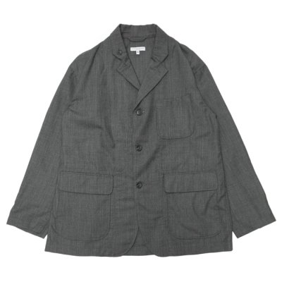 画像1: ENGINEERED GARMENTS（エンジニアードガーメンツ）Loiter Jacket（ロイタージャケット）"Tropical Wool" / Charcoal（チャコール）