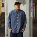 画像8: Post O'Alls（ポストオーバーオールズ）No.1 Shirt MV（No.1シャツ）"Classic Chambray" / Indigo（インディゴ）