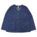 画像1: Post O'Alls（ポストオーバーオールズ）POST Chinois 2 DV（ポスト・シノワ 2 DV）"8oz Denim" / Indigo Deep Wash（インディゴディープウォッシュ） (1)