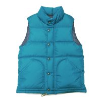 SIERRA DESIGNS（シエラデザイン）ZIP DOWN VEST（ジップダウンベスト）/Turquoise（ターコイズ）