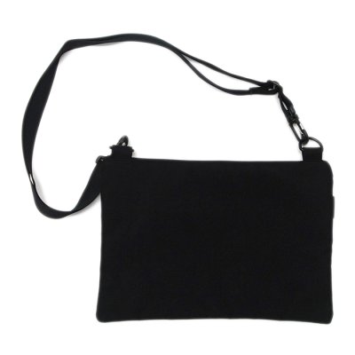 画像2: KELTY（ケルティ）VINTAGE FLAT POUCH"SM"（ヴィンテージフラットポーチSM）/Black（ブラック）