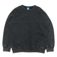 Good On（グッドオン）Raglan Crew Neck Sweat（ラグランクルーネックスウェット）"Vintage Dye"/Black（ブラック）※Mサイズのみ