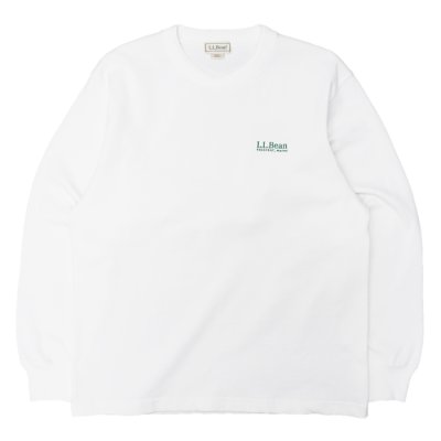 画像1: L.L.Bean（エルエルビーン）Union Long Sleeve Tee（ユニオン ロングスリーブT）"Japan Edition" / White（ホワイト）