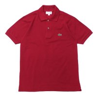 LACOSTE（ラコステ）Classic Fit Pique Polo Shirt（クラシックフィットピケポロシャツ）/Bordeaux（ボルドー）※Imported from France※サイズ2のみ