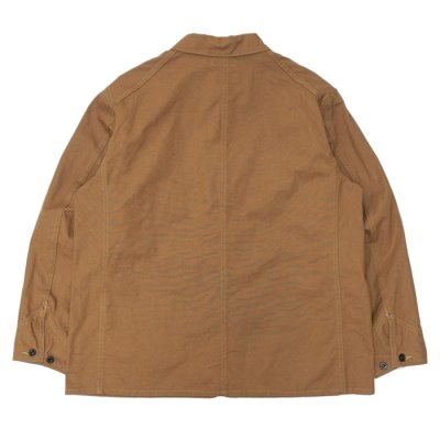 画像2: *A VONTADE（アボンタージ）Cotton Hemp Coverall Jacket（コットンヘンプカバーオールジャケット）"Cotton Hemp Duck" / Brown（ブラウン）