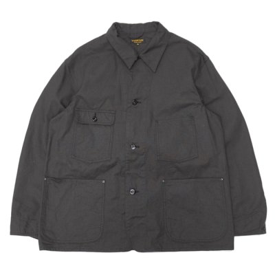 画像1: *A VONTADE（アボンタージ）Cotton Hemp Coverall Jacket（コットンヘンプカバーオールジャケット）"Cotton Hemp Duck" / Ink Black（インクブラック）