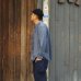 画像8: Post O'Alls（ポストオーバーオールズ）Band Collar Shirt（バンドカラーシャツ）"Classic Chambray" / Indigo（インディゴ）