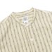 画像3: Post O'Alls（ポストオーバーオールズ）Band Collar Shirt（バンドカラーシャツ）"Stripe Shirting" / Natural（ナチュラル）