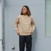 画像7: Yonetomi NEW BASIC（ヨネトミニューベーシック）WAVE COTTON KNIT PULLOVER（ウェーブコットンニットプルオーバー）/Beige（ベージュ）