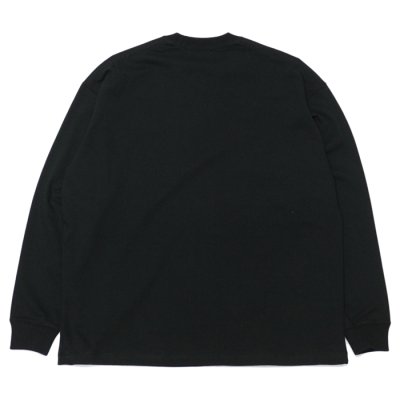 画像2: alvana（アルヴァナ）空紡 L/S TEE SHIRTS（空紡ロングスリーブTシャツ）/ Black（ブラック）