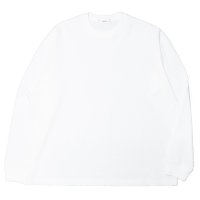 alvana（アルヴァナ）空紡 L/S TEE SHIRTS（空紡ロングスリーブTシャツ）/ White（ホワイト）