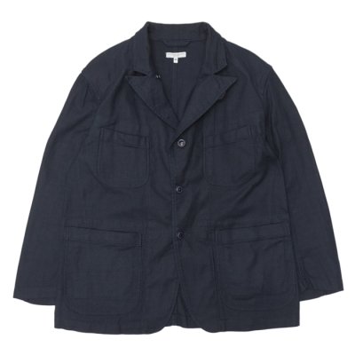 画像1: ENGINEERED GARMENTS（エンジニアードガーメンツ）Bedford Jacket（ベッドフォードジャケット）"CL Java Cloth" / Navy（ネイビー）