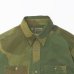 画像3: Nigel Cabourn（ナイジェル・ケーボン）UTILITY SHIRT（ユーティリティシャツ）"FADE CAMO" / Green（グリーン）