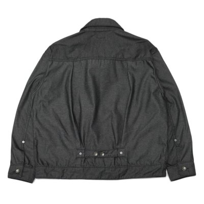 画像2: ENGINEERED GARMENTS（エンジニアードガーメンツ）Trucker Jacket（トラッカージャケット）"CP Denim" / Black（ブラック）