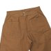 画像4: *A VONTADE（アボンタージ）C/H Painter Pants（コットンヘンプペインターパンツ）”Cotton Hemp Duck" / Brown（ブラウン）【裾上げ無料】