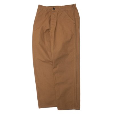 画像1: *A VONTADE（アボンタージ）C/H Painter Pants（コットンヘンプペインターパンツ）”Cotton Hemp Duck" / Brown（ブラウン）【裾上げ無料】