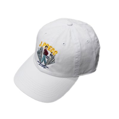 画像2: J.PRESS（J.プレス）J.PRESS BOY'S CAP（ジェープレス ボーイズキャップ）"Illustration by Aaron Chang" / White（ホワイト）