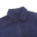 画像4: KAPTAIN SUNSHINE（キャプテンサンシャイン）Coverall Jacket（カバーオールジャケット）"Cotton Hemp Heavy OXFord Garment Dye" / Navy Blue（ネイビーブルー）