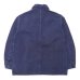 画像2: KAPTAIN SUNSHINE（キャプテンサンシャイン）Coverall Jacket（カバーオールジャケット）"Cotton Hemp Heavy OXFord Garment Dye" / Navy Blue（ネイビーブルー） (2)