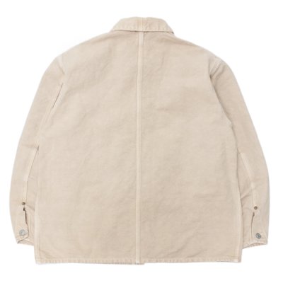 画像2: KAPTAIN SUNSHINE（キャプテンサンシャイン）Coverall Jacket（カバーオールジャケット）"Cotton Hemp Heavy OXFord Garment Dye" / Sand Pink（サンドピンク）