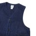 画像4: Post O'Alls（ポストオーバーオールズ）DEE Vest 2（ディー・ベスト 2）"8oz Denim Indigo Deep Wash" / Indigo（インディゴ）