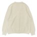 画像2: Yonetomi NEW BASIC（ヨネトミニューベーシック）GIMA COTTON KNIT CARDIGAN（ギマコットンニットカーディガン）/ Ecru（エクリュ） (2)