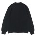 画像2: Yonetomi NEW BASIC（ヨネトミニューベーシック）GIMA COTTON KNIT CARDIGAN（ギマコットンニットカーディガン）/ Black（ブラック） (2)